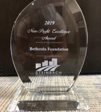Recipient of the Steinbach Chamber of Commerce 2019 Non-Profit Excellence Award